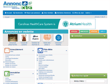 Tablet Screenshot of annoncextra.com